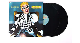 Cardi B Invasion of Privacy 2XLP Vinyl Black