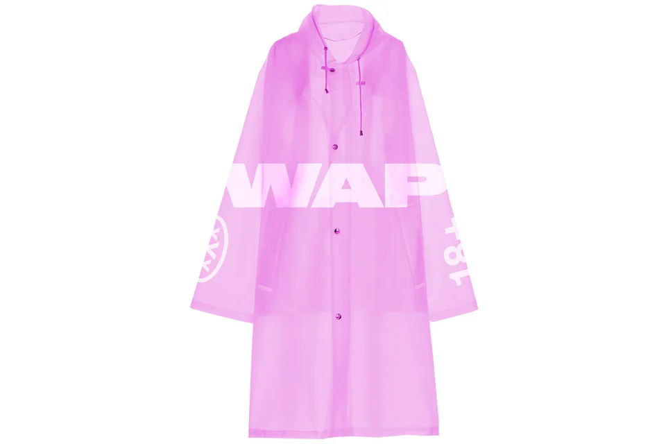 Cardi B WAP Raincoat Pink
