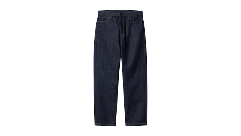 Carhartt WIP Aaron Pant Blue Rinsed
