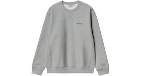 Carhartt WIP American Script Sweatshirt Grey Heather