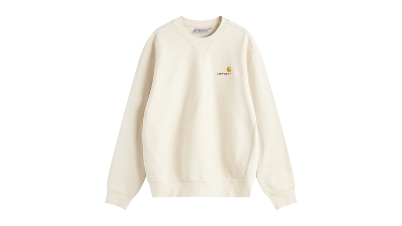 Carhartt WIP American Script Sweatshirt Moonbeam