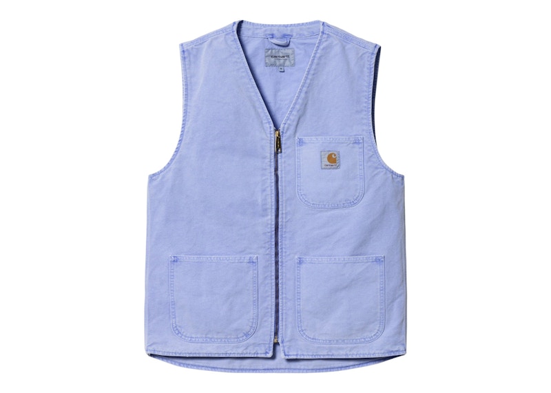 Carhartt WIP Arbor Dearborn Canvas 12oz Vest Icy Water - SS22