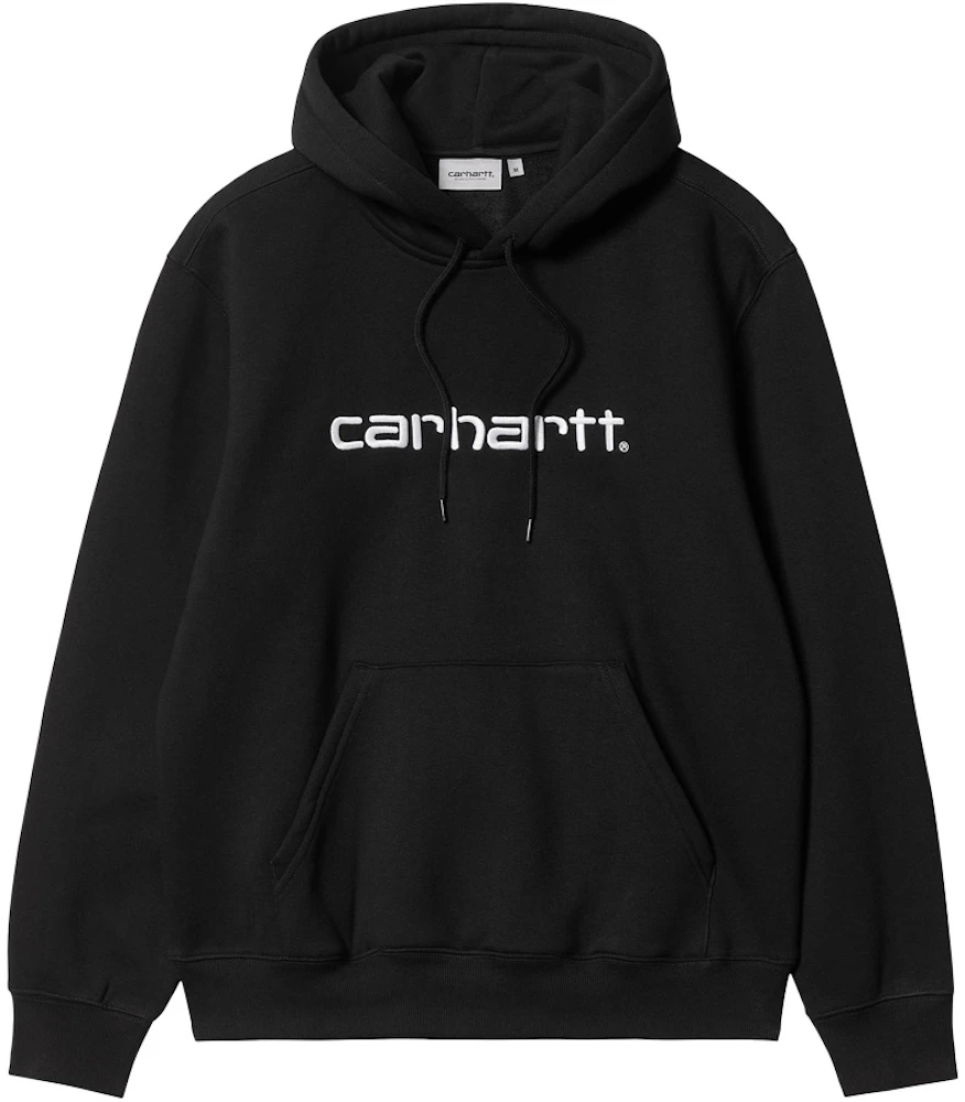 Carhartt WIP Carhartt Hooded Sweatshirt Black/White Men's - SS22 - US