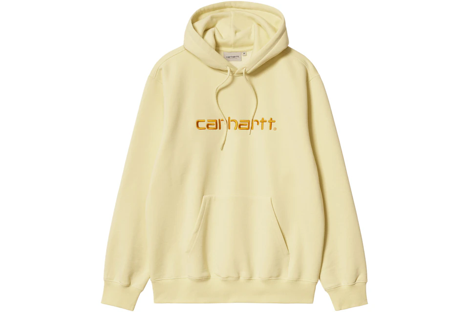 Carhartt WIP Carhartt Hooded Sweatshirt Soft Yellow/Popsicle