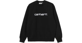 Carhartt WIP Carhartt Logo Sweatshirt Black/White
