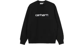 Carhartt WIP Carhartt Logo Sweatshirt Black/White