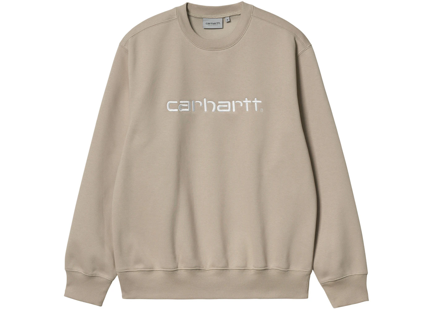 Carhartt WIP Carhartt Logo Sweatshirt Wall/Wax - FW22 - GB