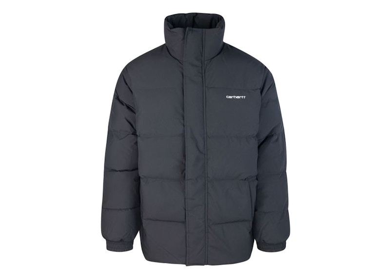 Pre-owned Carhartt Men's Wip Davville Jacket In Black