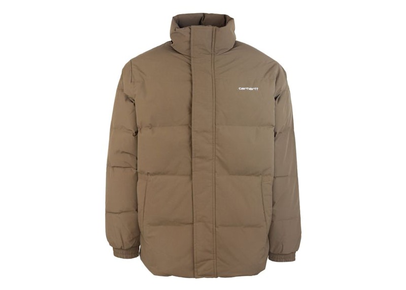 Pre-owned Carhartt Men's Wip Davville Jacket In Brown
