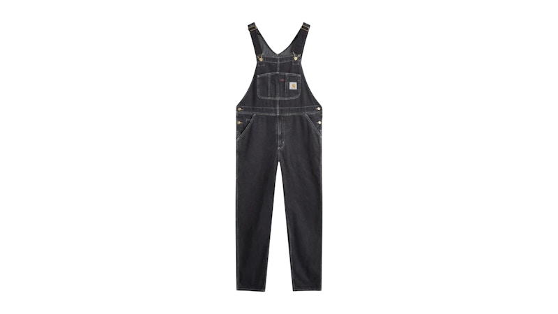 Bib WIP Carhartt washed (stone Black OVERALL BIB carhartt パンツ Overall, Store Online Official | Black パンツ