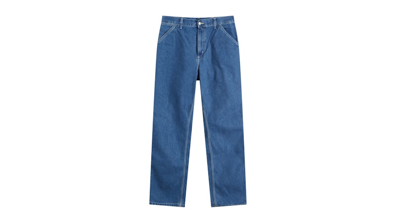 Carhartt WIP Denim Simple Pant Blue Stone Washed