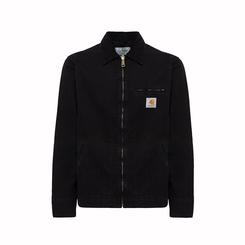 Carhartt WIP Detroit Jacket In Canvas Black Men's - US