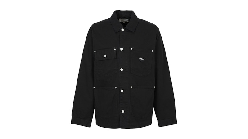 Pre-owned Carhartt Men's  Wip Drewe Chore Jacket In Black