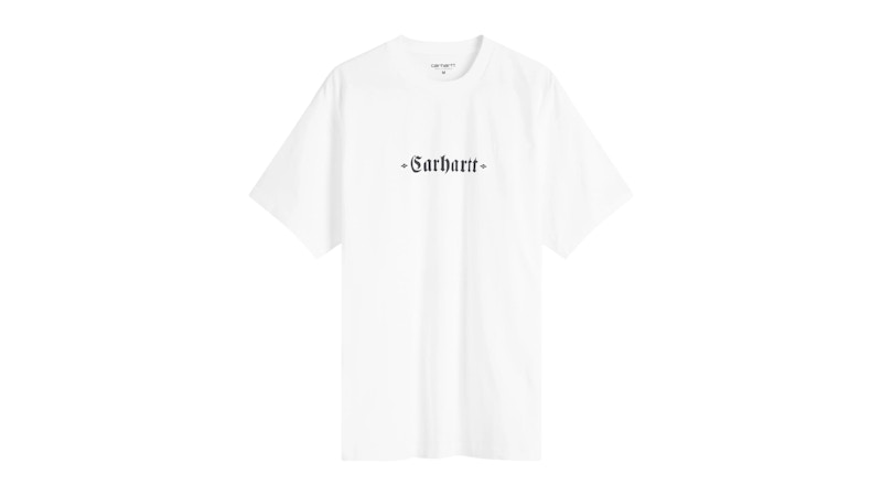 Carhartt WIP Greatest Hits T-shirt White/Black Hombre - FW24
