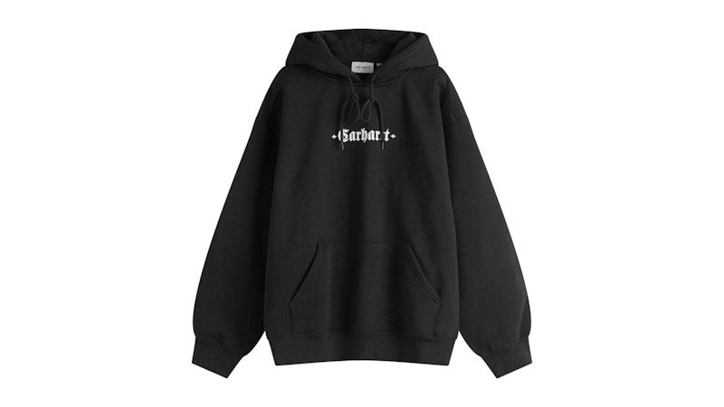 Carhartt WIP Hooded Greatest Hits Sweatshirt Black/White Carhartt WIP Hooded Greatest Hits Sweatshirt Black/White