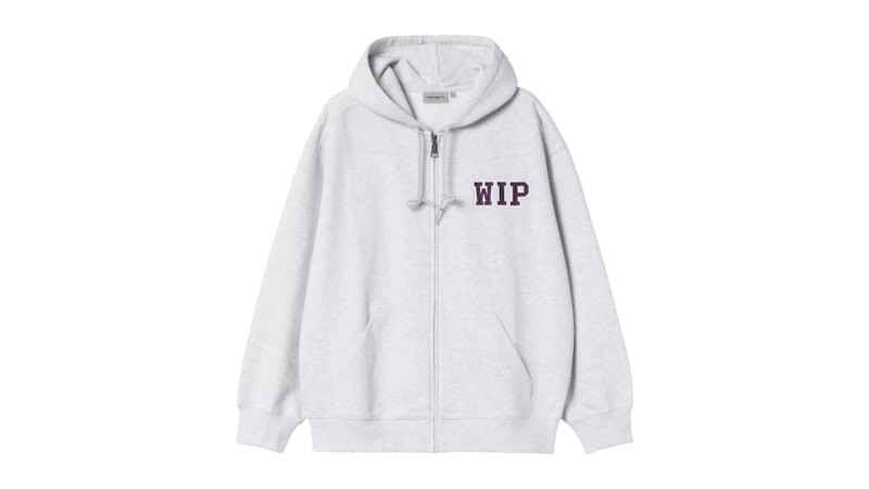 Carhartt WIP Hooded Mini Wip Sweat Jacket Stone Washed