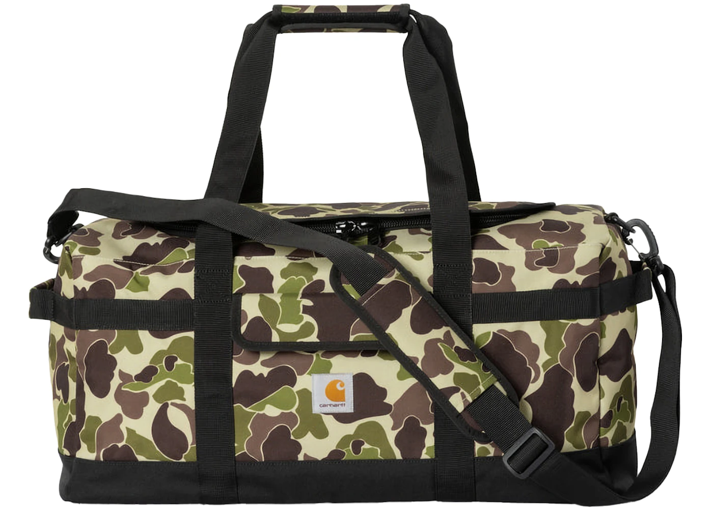 Carhartt WIP Jack Duffle Bag Green Camo Duck Men's FW24 US