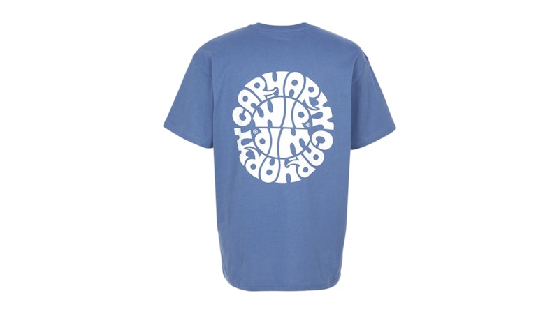 [CARHARTTWIP] S/S JAZZY T-SHIRT ★大人気★ Carhartt WIP Jazzy S/S T-Shirt Blue Men's - US