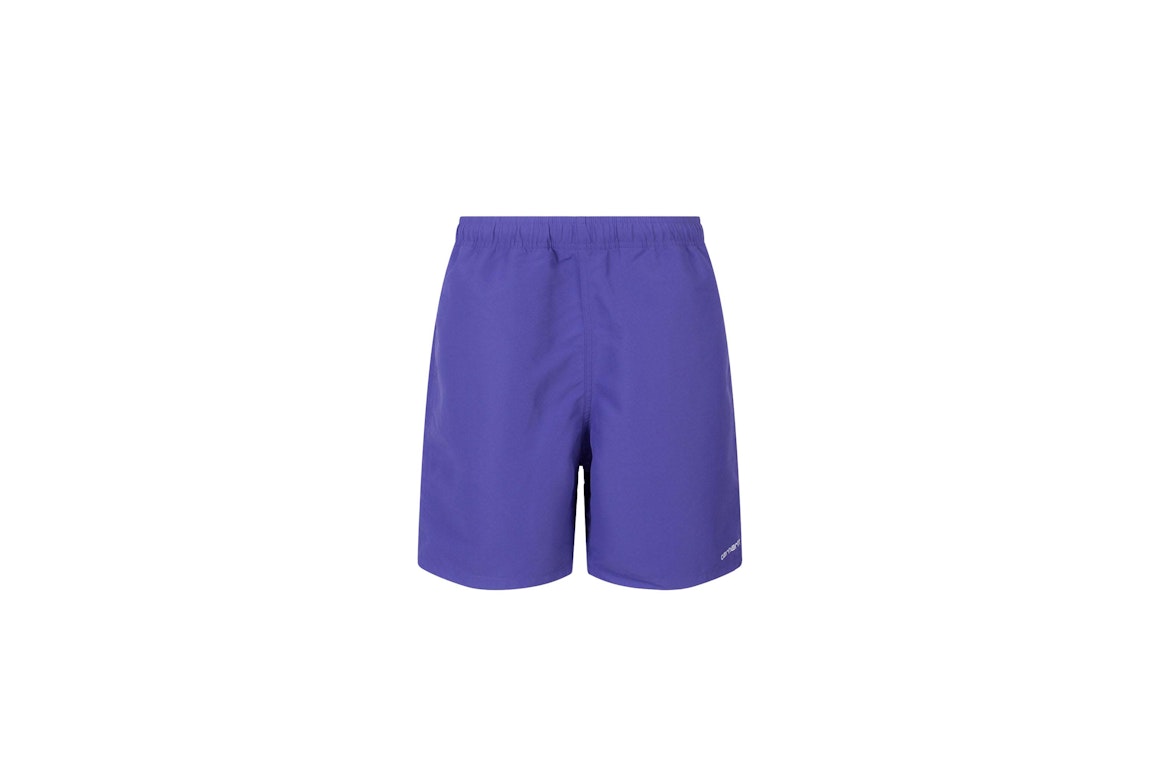 Pre-owned Carhartt Wip Man Nylon Bermuda Shorts Purple