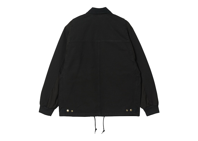 Carhartt WIP Medley Dearborn Canvas 12oz Jacket Black (Garment