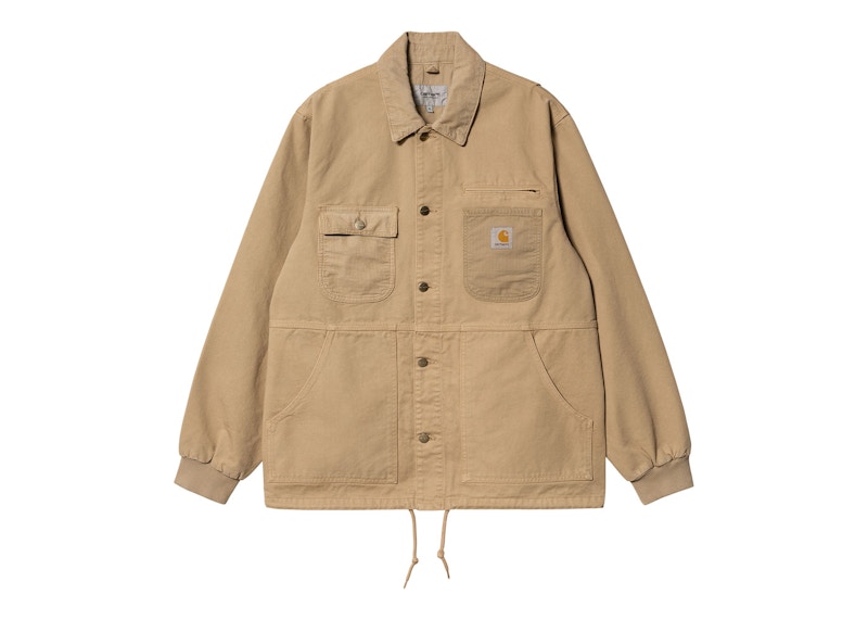 Carhartt WIP Medley Dearborn Canvas 12oz Jacket Dusty H Brown