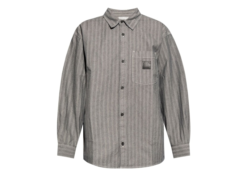 Carhartt WIP Menard Shirt Jacket Rinsed Grey