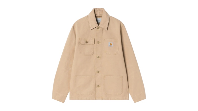 Carhartt Michigan Coat Spring Jacket (Stone Canvas) Dusty Hamilton