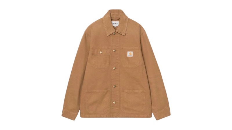 Carhartt Michigan Coat Spring Jacket (Stone Canvas) Hamilton Brown