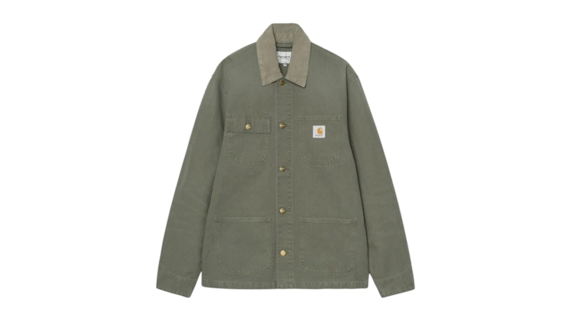 Carhartt Michigan Coat Frühlingsjacke (Stone Canvas) Leaf
