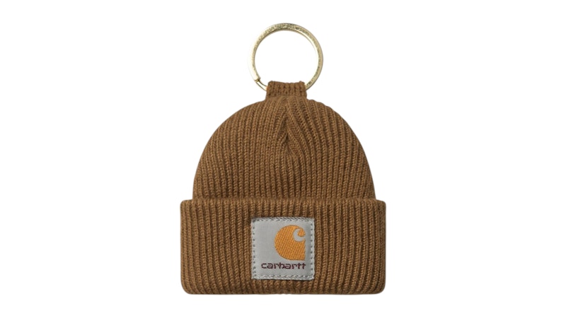 Carhartt WIP Mini Watch Hat Keychain Hamilton Brown