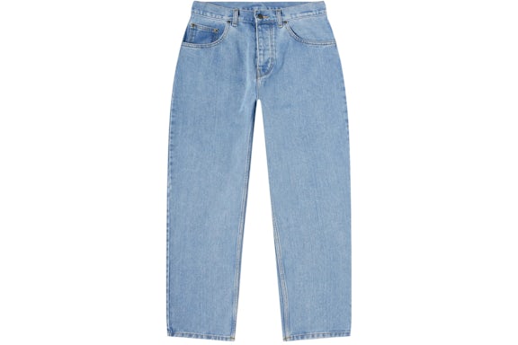 Carhartt WIP Newel Relaxed Tapered Jeans Blue Stone Bleached
