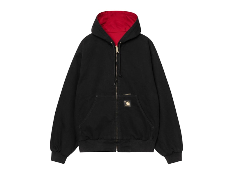ジャケット・アウター Carhartt WIP OG Active Jacket 50th Black Carhartt WIP OG Active 50th Anniversary Edition Canvas Jacket