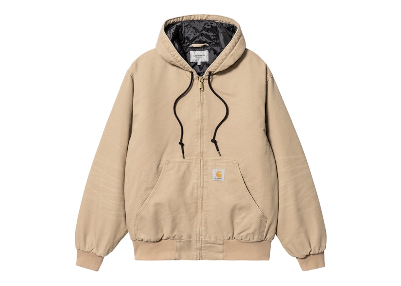 Carhartt WIP OG Active Jacket (Winter) Jacket Dusty Hamilton Brown (Aged  Canvas)