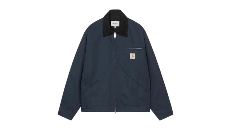 【新品未使用】Carhartt ネイビー ジャケット XS スプリング Carhartt OG Detroit Spring Jacket (Twill) Deep Night/Black メンズ