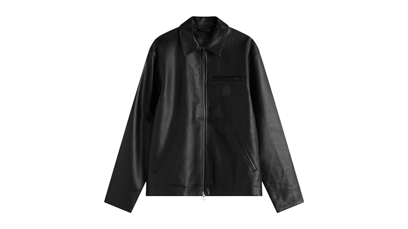 Pre-owned Carhartt Men's Wip Pu Detroit Jacket In Black