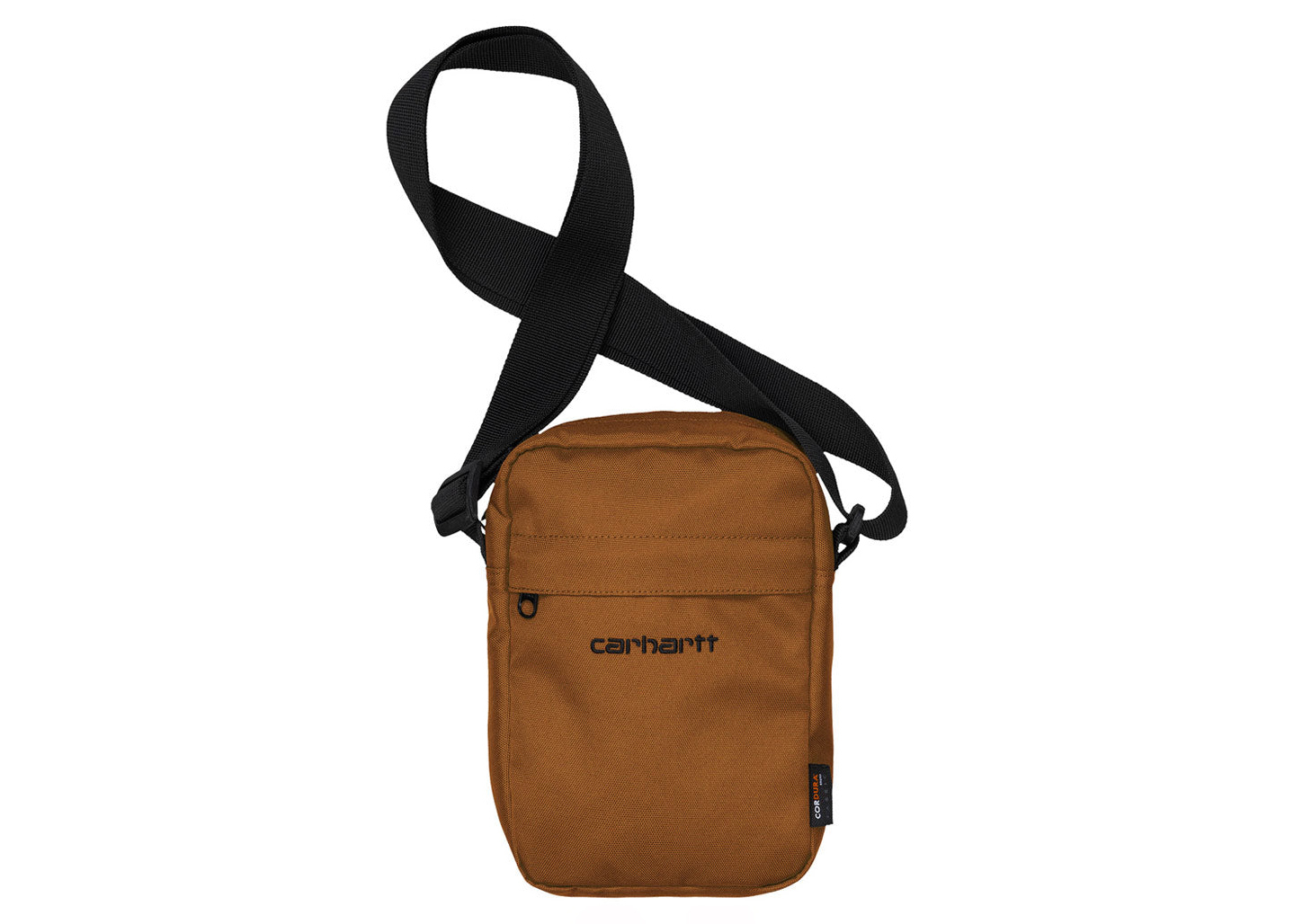 Carhartt WIP Payton Shoulder Pouch Hamilton Brown Black FW22 US