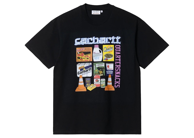 Carhartt WIP Quartersnacks Graphic T-shirt Black メンズ - FW22 - JP