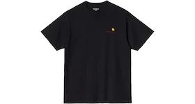 Carhartt WIP S/S American Script T-Shirt Black