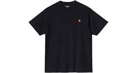 Carhartt WIP S/S American Script T-Shirt Black