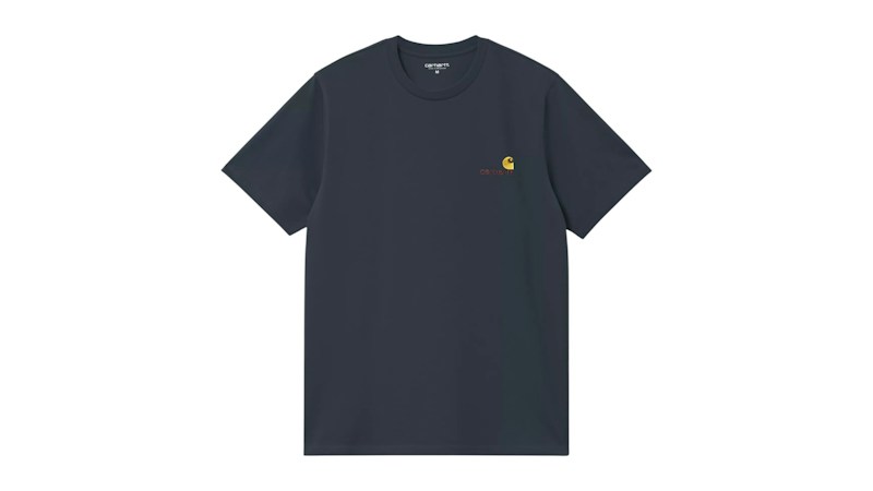 Carhartt WIP S/S American Script T-Shirt Deep Night