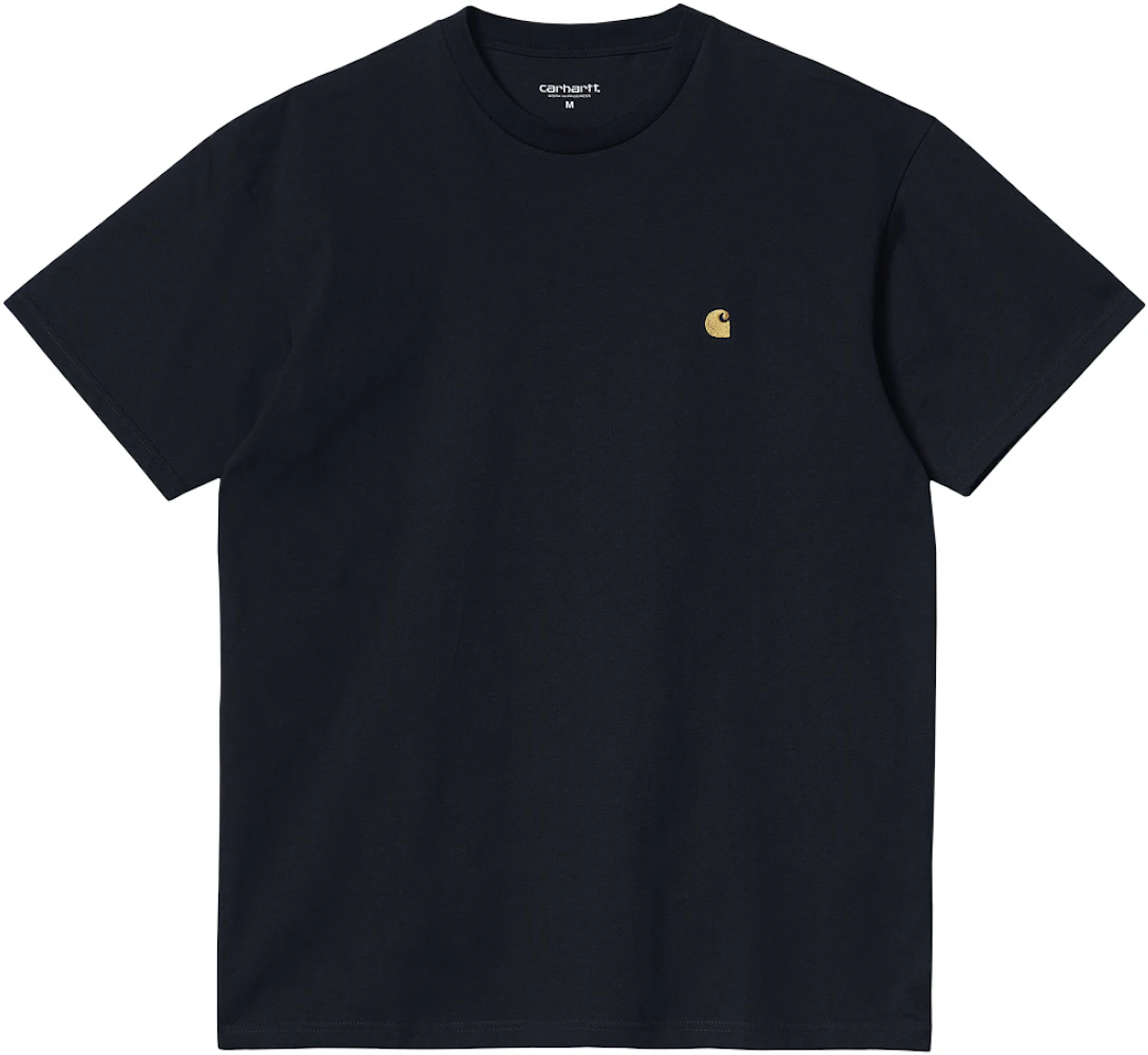 Carhartt WIP S/S Chase T-Shirt Dark Navy/Gold Men's - SS22 - US
