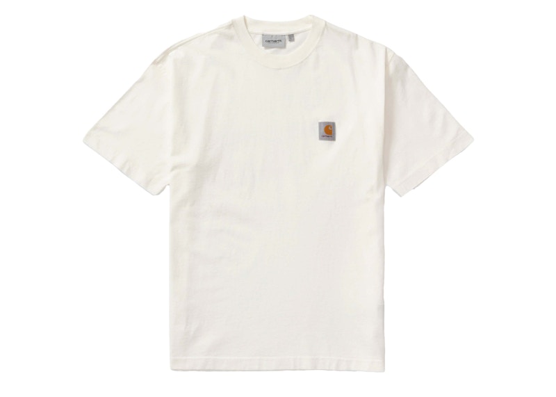 Pre-owned Carhartt Wip Short Sleeve Nelson (garment Dyed) T-shirt In Wax In Brown
