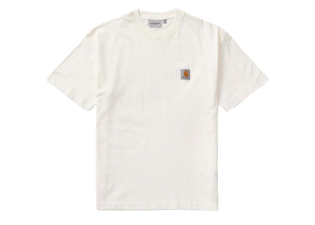 Pre-owned Carhartt Wip S/s Nelson (garment Dyed) T-shirt Wax