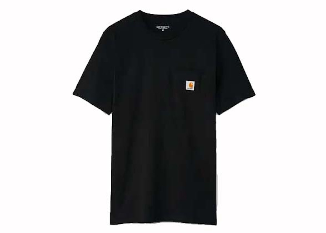 Pre-owned Carhartt Wip S/s Pocket T-shirt Black