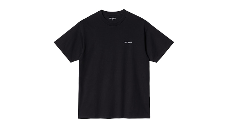 Carhartt WIP S/S Script Embroidery T-Shirt Black