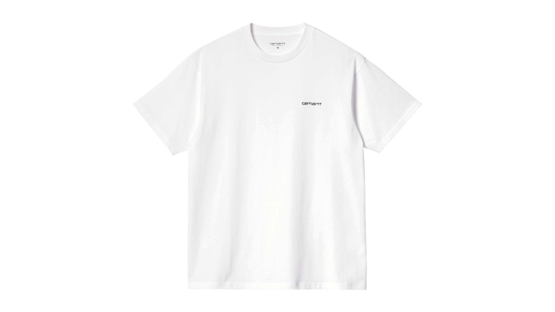 Carhartt WIP S/S Script Embroidery T-Shirt White