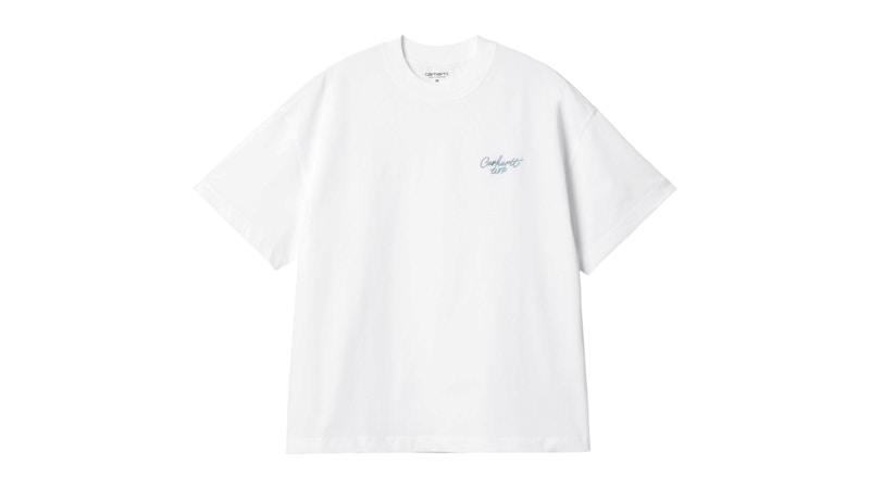 Carhartt WIP S/S Signature Script T-Shirt White