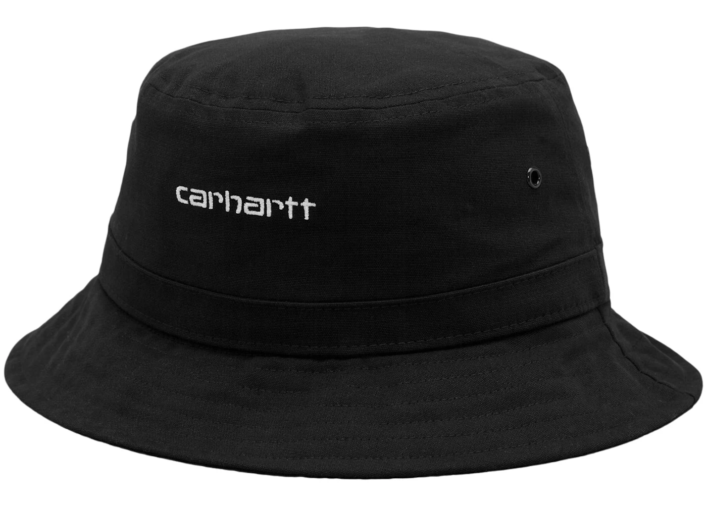 Carhartt WIP Script Bucket Hat Black/White Men's - SS22 - US