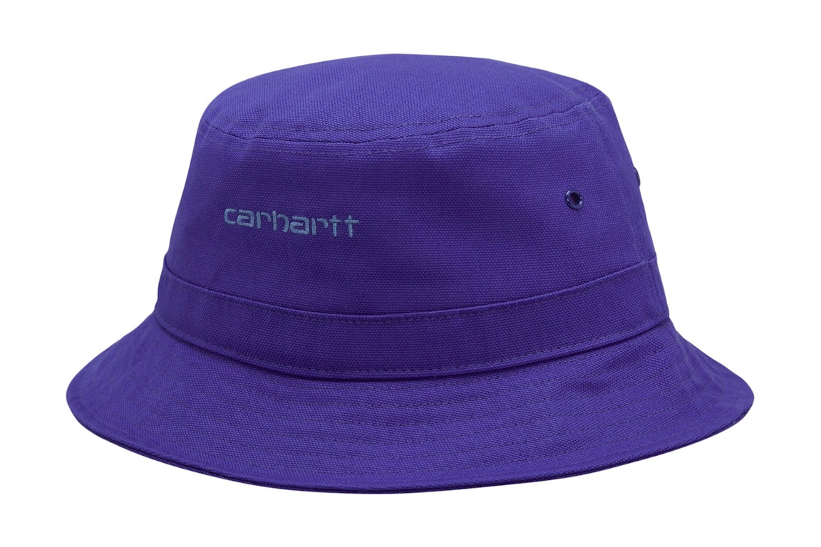 Pre-owned Carhartt Wip Script Bucket Hat Razzmic