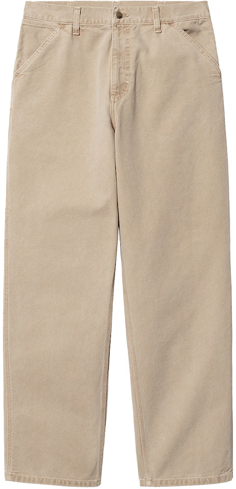 Carhartt WIP Single Knee Dearborn Canvas 12oz Relaxed Straight Fit ...